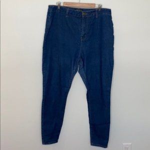 Forever21 medium wash high rise skinny jeans 20